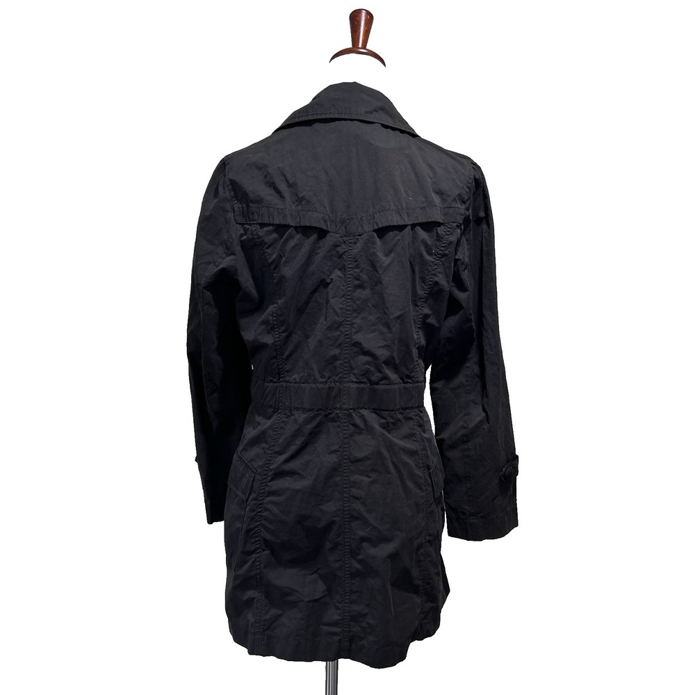 Columbia Women's Trench Coat Jacket Small Gray Water Resistant Lightweight - Picture 12 of 16